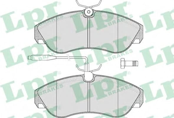Brake Pad Set, disc brake 5SP494 .