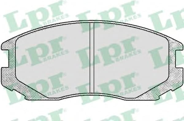 Brake Pad Set, disc brake 5SP502 .