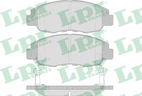Brake Pad Set, disc brake 5SP566