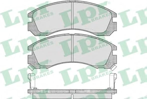 Brake Pad Set, disc brake 5SP578 .