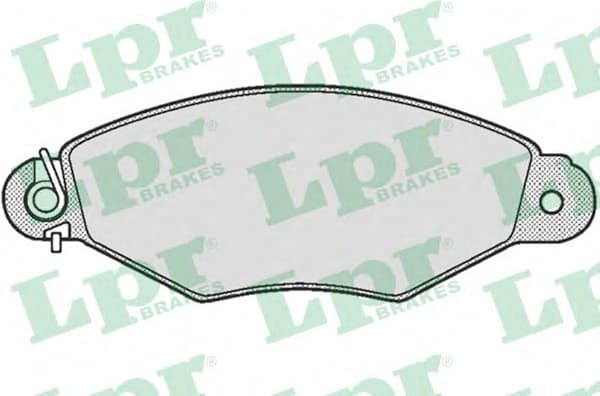 Brake Pad Set, disc brake 5SP661 .