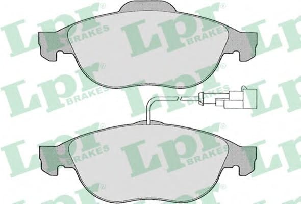 Brake pads front 5SP664