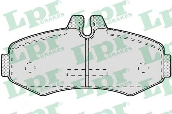 Brake Pad Set, disc brake 5SP672 .