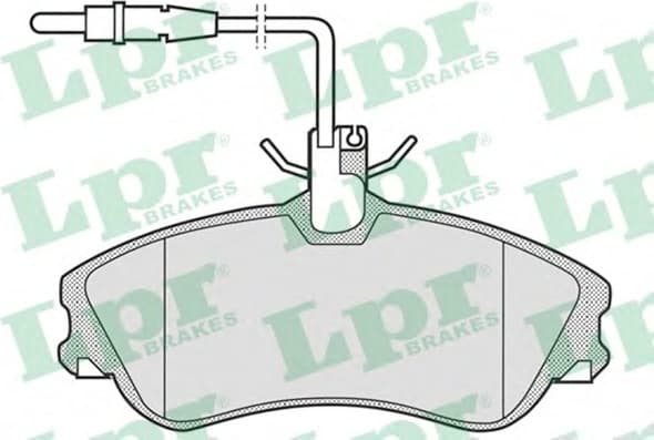 Brake Pad Set, disc brake 5SP683 .