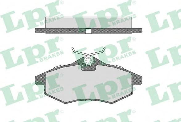 Brake Pad Set, disc brake 5SP805 .