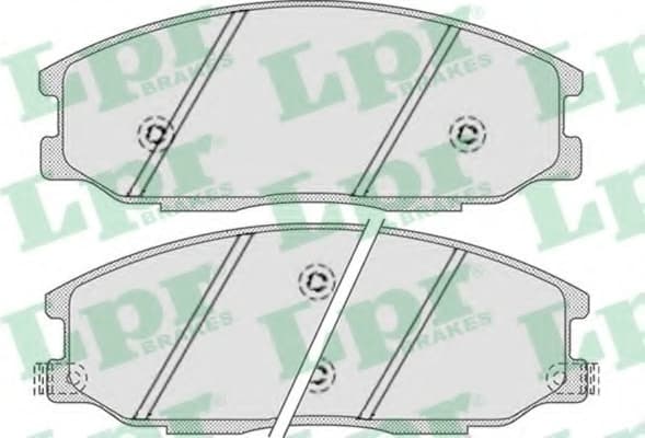 Brake Pad Set, disc brake 5SP858 .