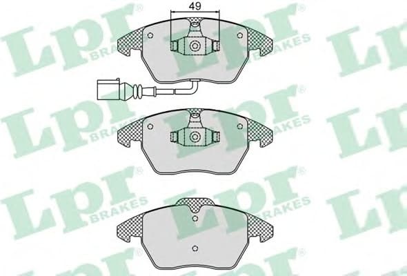 Brake Pad Set, disc brake 5SP866 .