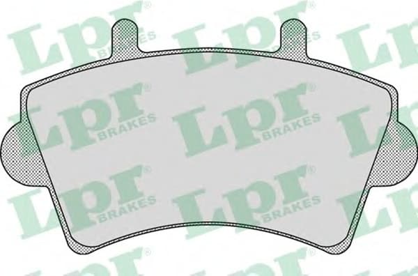 Brake Pad Set, disc brake 5SP884 .