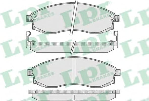 Brake pads front 5SP1030