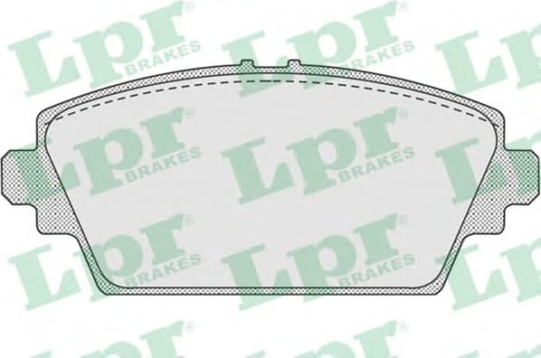 Brake pads front 5SP1036