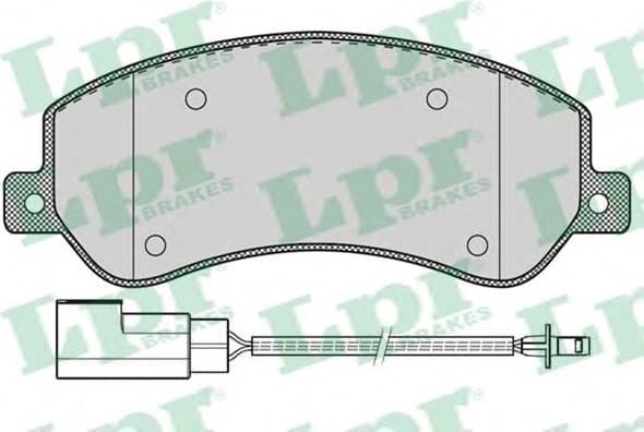 Brake Pad Set, disc brake 5SP1260 .