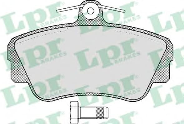 Brake pads front 5SP347