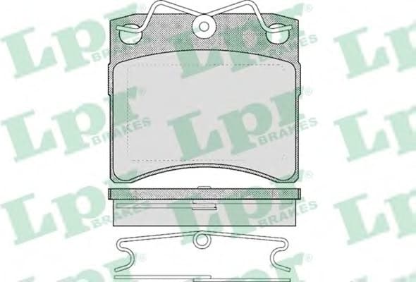 Brake Pad Set, disc brake 5SP437 .