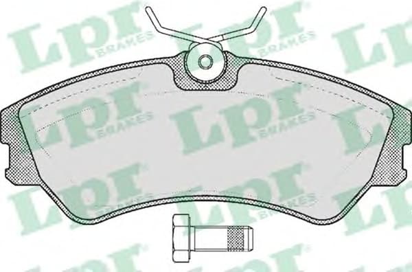Brake Pad Set, disc brake 5SP439