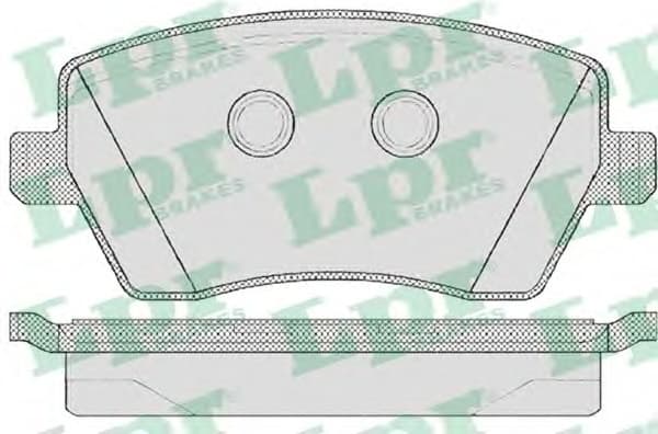 Brake Pad Set, disc brake 5SP867 .