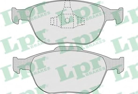 Brake Pad Set, disc brake 5SP906