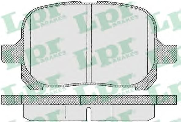 Brake Pad Set, disc brake 5SP953 .