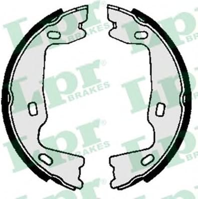 Brake shoes handbrake 82570