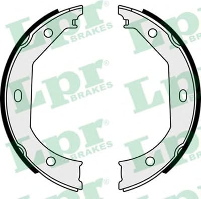 Brake shoes handbrake 88090