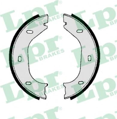Brake shoes handbrake 80010