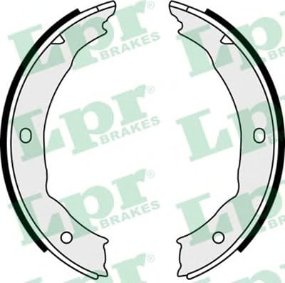 Brake shoes handbrake 88400