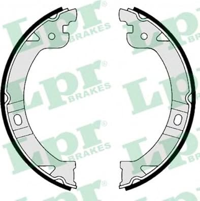 Brake shoes handbrake 88950