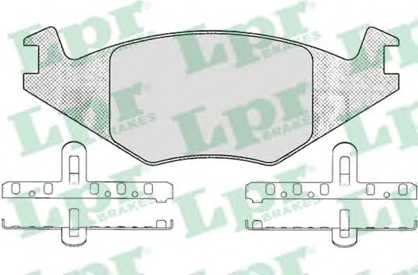 Brake Pad Set, disc brake 5SP223