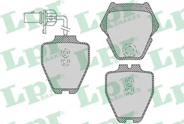 Brake Pad Set, disc brake 5SP1121 .