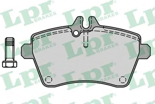 Brake Pad Set, disc brake 5SP1242 .