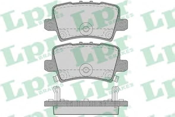 Brake Pad Set, disc brake 5SP1273