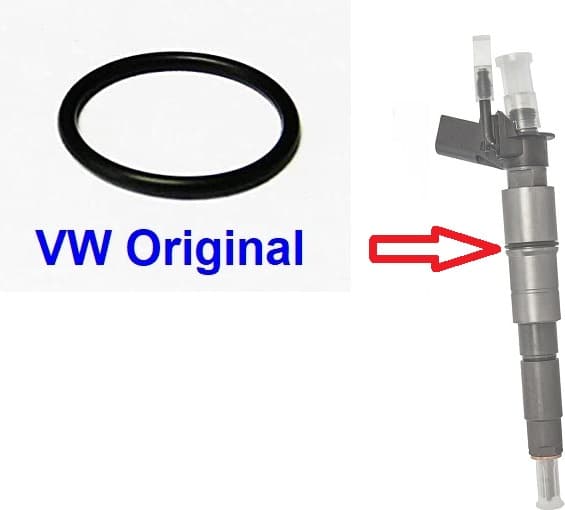 Injector heat seal WHT000884