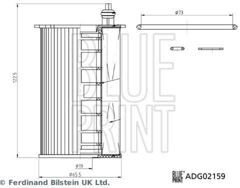 Oil Filter ADG02159 - image 2