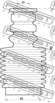 Dust Cover Kit, shock absorber RNSHB-MEGIIIF-KIT - image 2