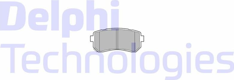 Brake Pad Set, disc brake LP3576