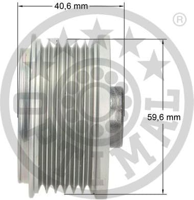 Alternator Freewheel Clutch F5-1163 - image 3