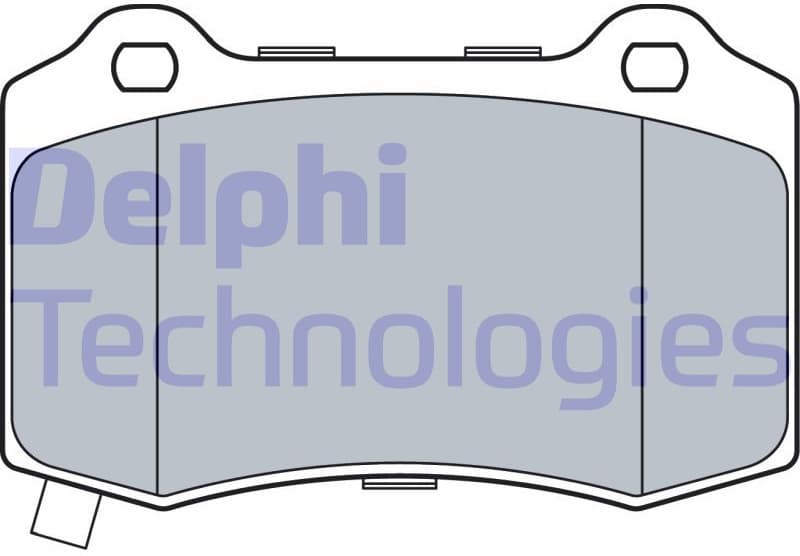 Brake Pad Set, disc brake LP3547