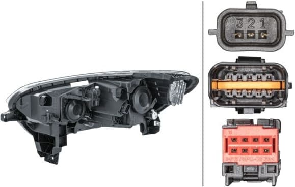 Headlight 1EL011770861 - image 2