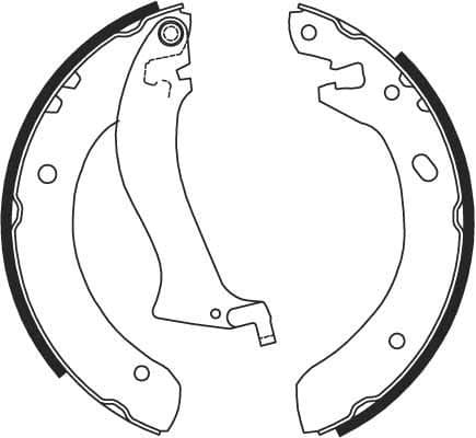 Brake Shoe Set GS8633 - image 3