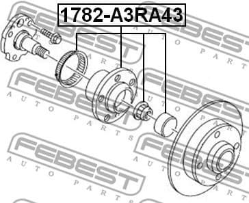 Wheel Hub 1782-A3RA43 - image 2