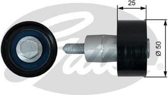Deflection Pulley/Guide Pulley, timing belt PowerGrip™ T42317
