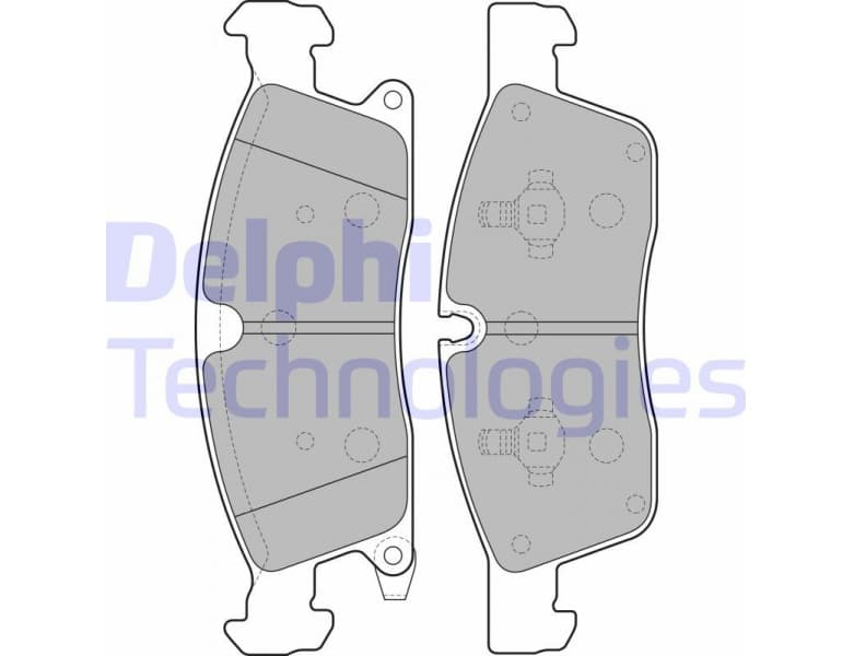 Brake Pad Set, disc brake LP2275