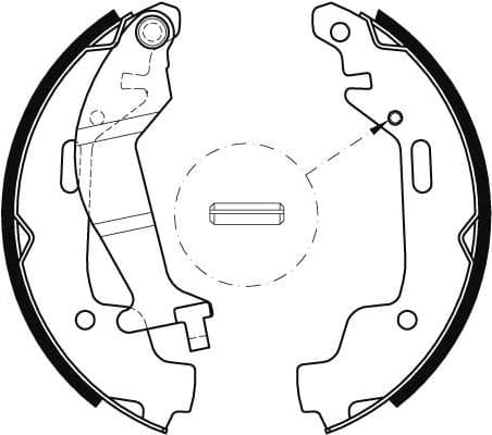 Brake Shoe Set GS8468 - image 3