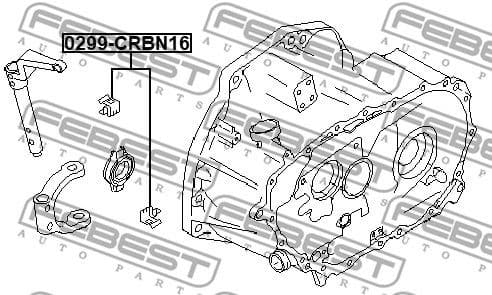 Clamping Sleeve, release fork 0299-CRBN16