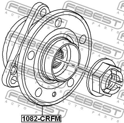 Wheel Hub 1082-CRFM - image 2