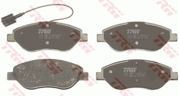Brake Pad Set, disc brake COTEC GDB1484 - image 4