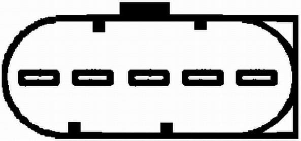 Mass Air Flow Sensor 8ET 009 142-711 - image 2