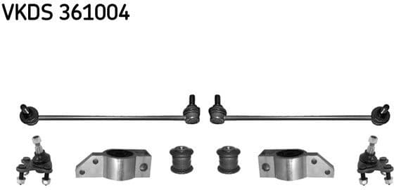 Repair Kit, control/trailing arm VKDS 361004 - image 2