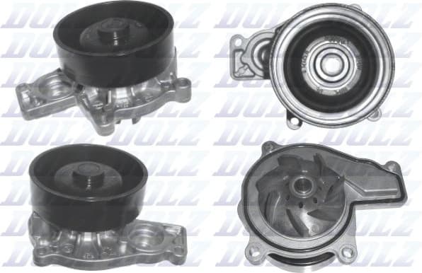 Water Pump, engine cooling B253