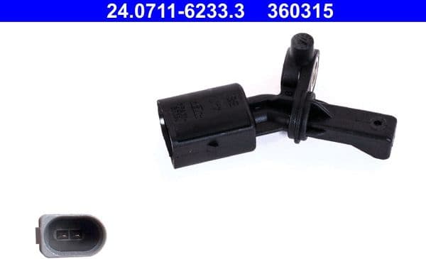Sensor, wheel speed 24.0711-6233.3
