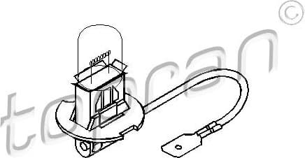 Bulb, cornering light 104 498